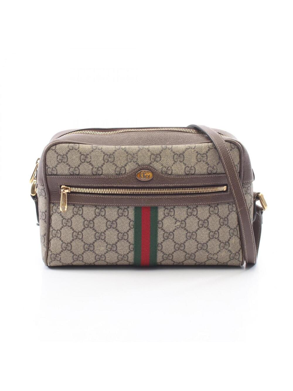 Gucci Ophidia Gg Supreme Sherry Line #342295G37B